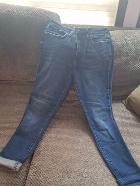 LC Lauren Conrad Dark Blue Skinny Jeans